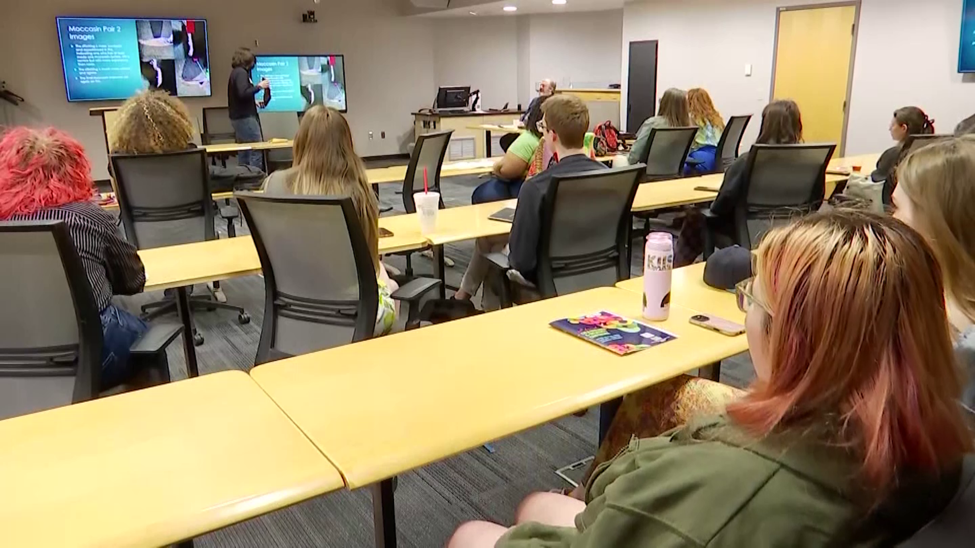 Marshall University's College of Liberal Arts is spotlighting students' hard work during its 24th annual Research and Creativity Conference. April 23-24, 2025 (Photo Credit: WOWK 13 News Photographer Christopher Holtzapfel)